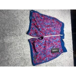 Local Boy Outfitters Wando Swim Trunk Men's Medium Blue Floral Print Pockets NWT